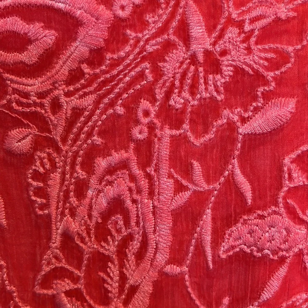 Soft Surroundings Adele Silk Tunic Top size Medium - Picture 7 of 12